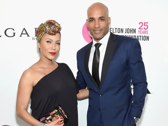 <p>Jamie McCarthy/Getty</p> Nicole Ari Parker and her husband Boris Kodjoe attend the 26th annual Elton John AIDS Foundation Academy Awards Viewing Party in March 2018 in West Hollywood, California