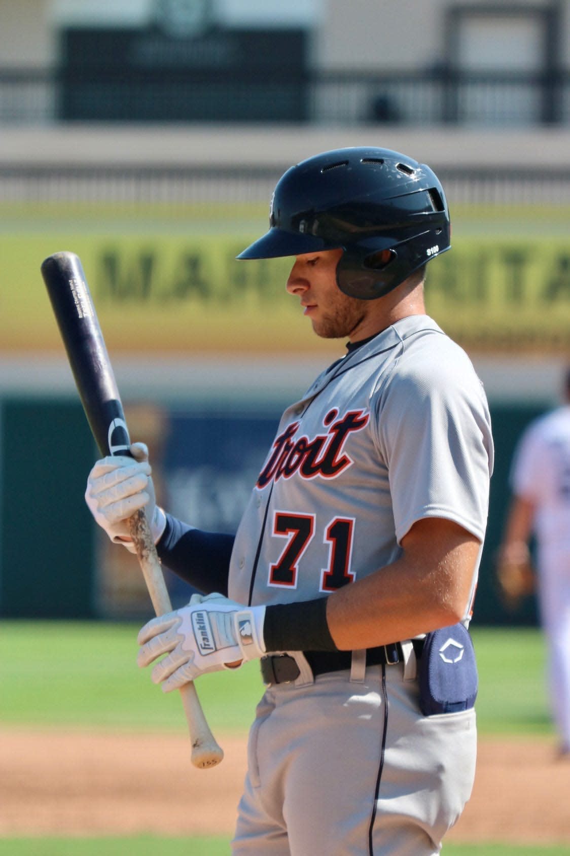 Detroit Tigers prospect Trei Cruz during 2020 instructional league play  in Lakeland, Florida.