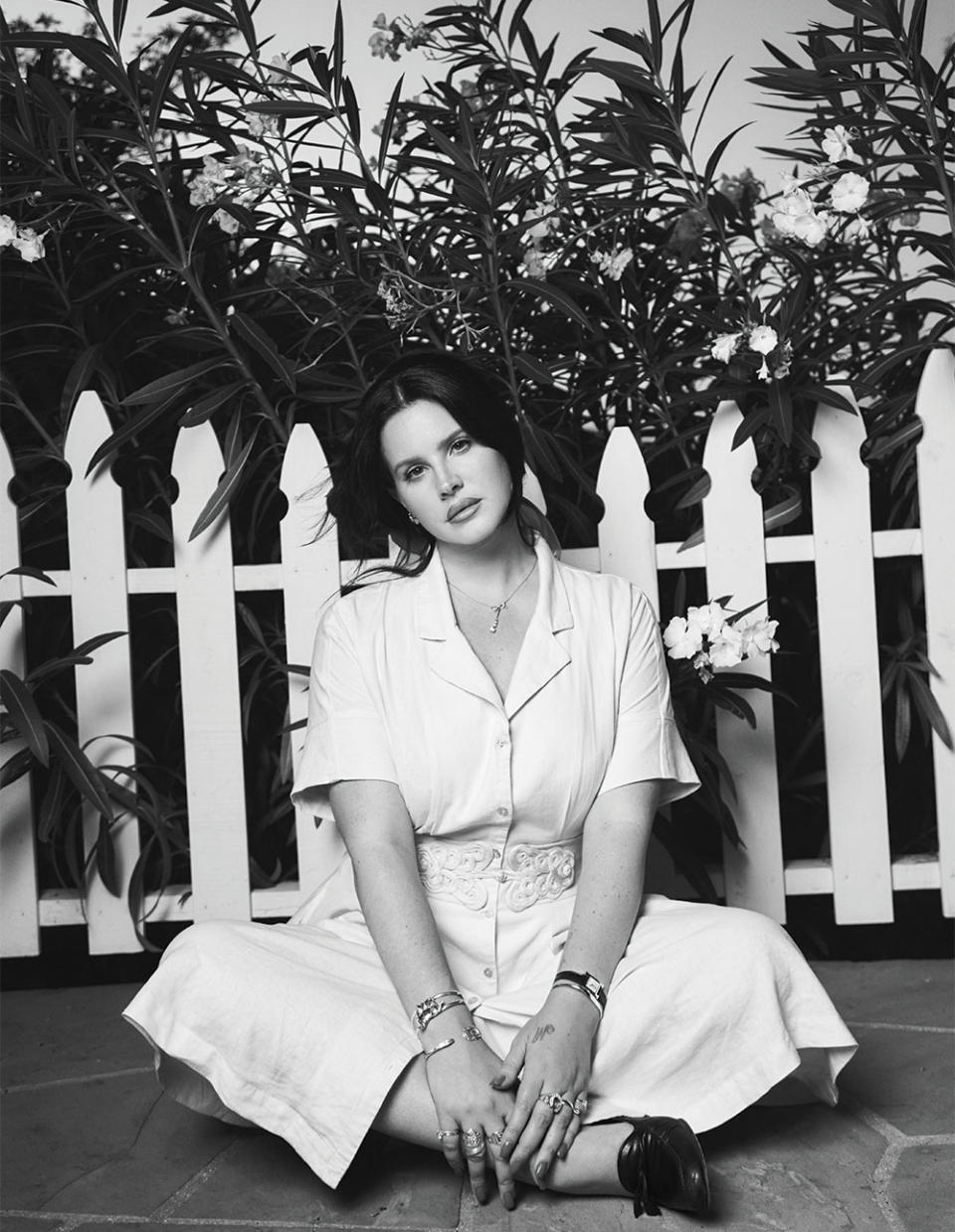 I started at a time when things were very much one way. Little by little, there’s a lot more room for storytelling and saying different stuff, says Lana Del Rey. She was photographed Sept. 10 in Beverly Hills.