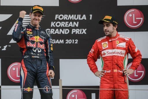 F1 2012: Vettel wins Korean GP, Constructor's championship