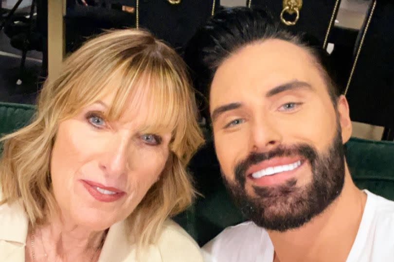 Rylan Clark and his mum, Linda