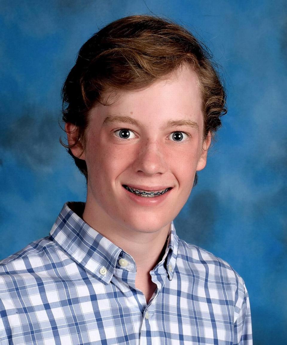 James Dover, an eighth-grader at Belmont Middle School, is a quarterfinalist in the 2021 Scripps National Spelling Bee.