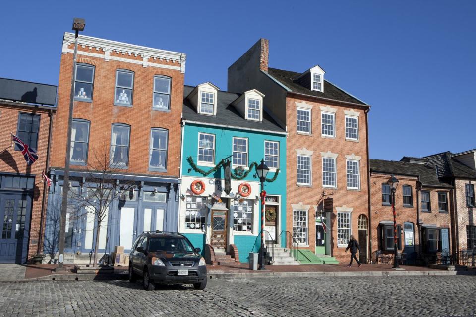 Thames Street in Fells Point, Maryland