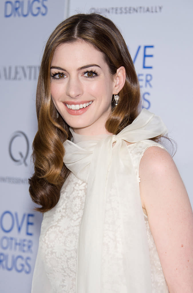 Love and Other Drugs 2010 NYC Screening Anne Hathaway