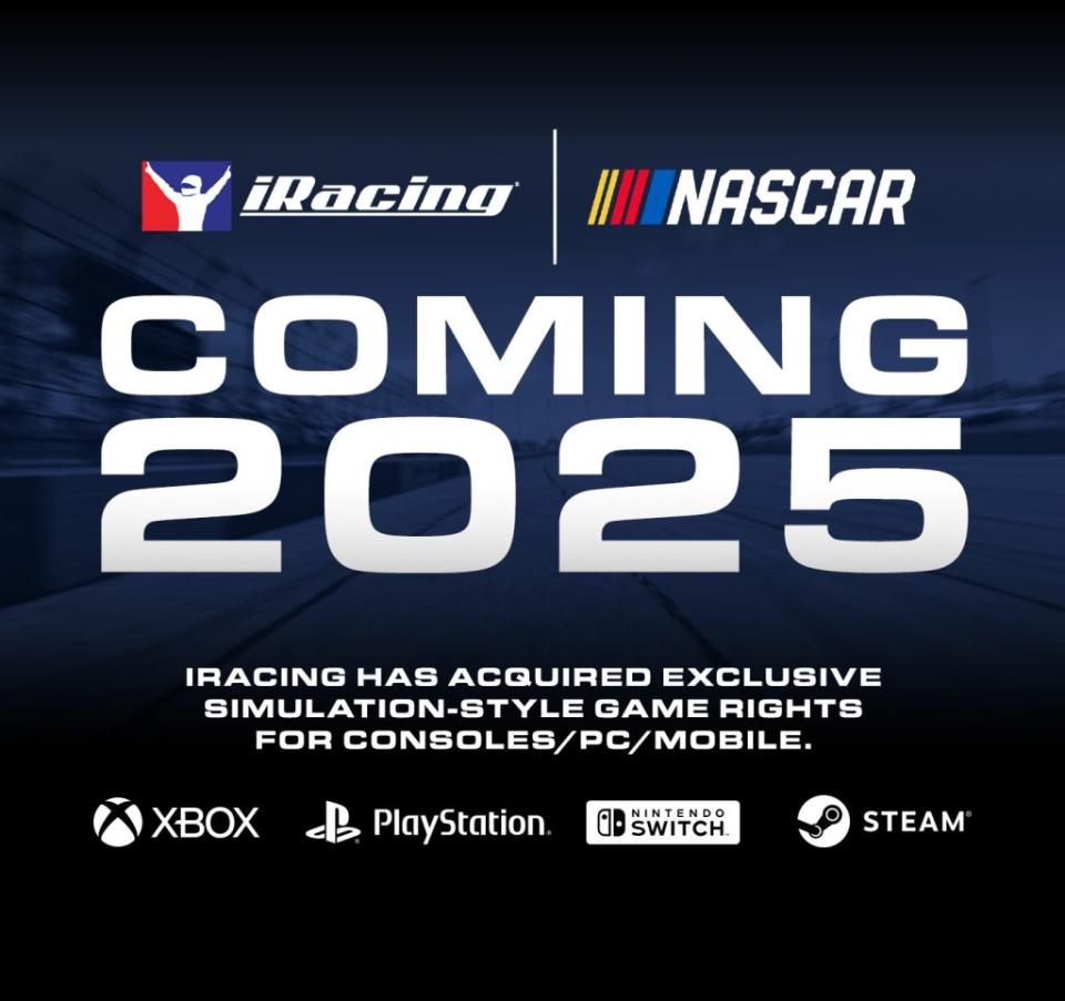 iRacing NASCAR graphic