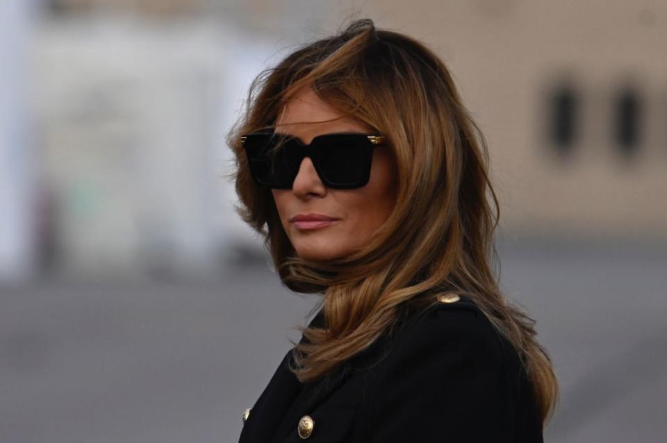 Offenbar hat Melania tatsächlich ein Bodydouble. Foto: Getty