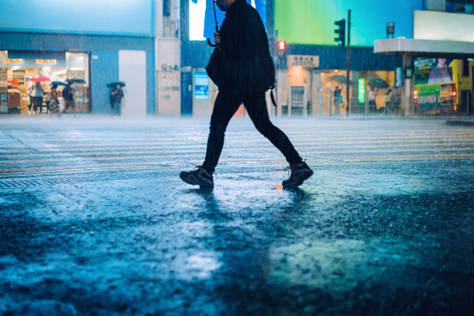 Tips for men include crossing the road if they need to overtake a woman walking. (Getty Images)
