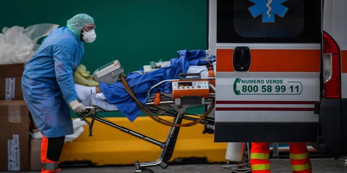 歐洲整體疫情慘重，德國各聯邦州政府相繼宣布收治來自重災區義、法的病患，體現歐洲人道團結精神。   圖：翻攝IFRC推特