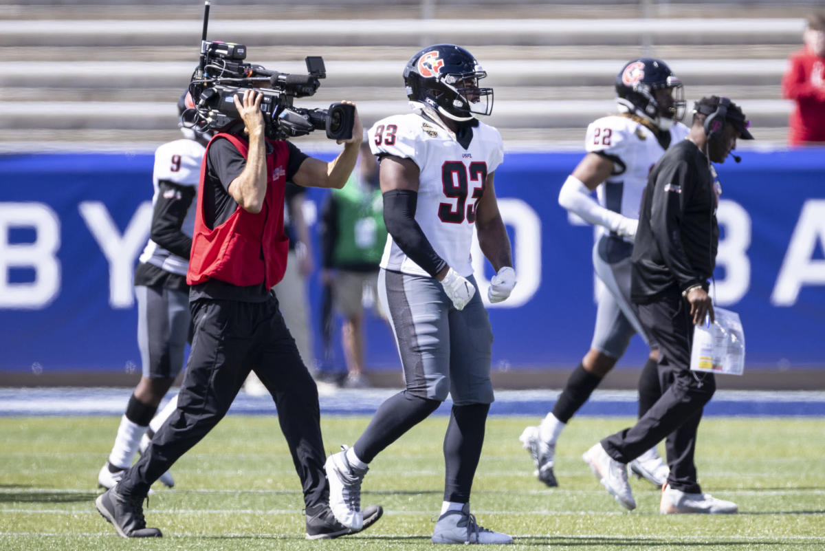 Houston Gamblers DE Chris Odom parmi les 4 entraînements des Texans