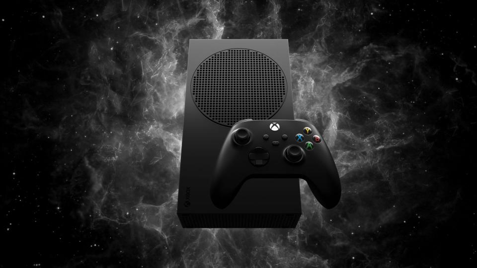 Afbeelding van de nieuwe Xbox Series S-console. 