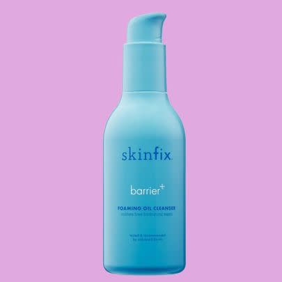 A skin barrier-supporting face wash