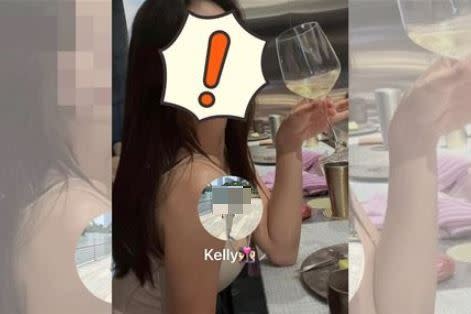 女網友Kelly因為外型神似女星陳若儀而有「輔大陳若儀」的封號。（圖／翻攝自匿名2公社）