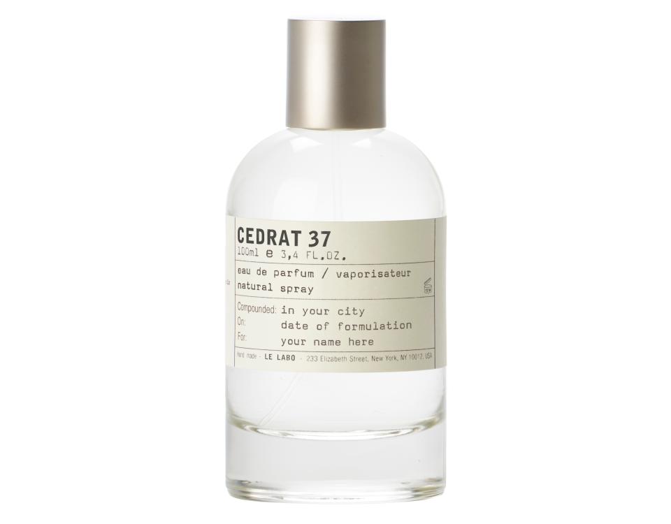 夏天香水推薦1：LE LABO CEDRAT 37– BERLIN 柏林 100ml/NT.16400（圖片來源：LE LABO提供）