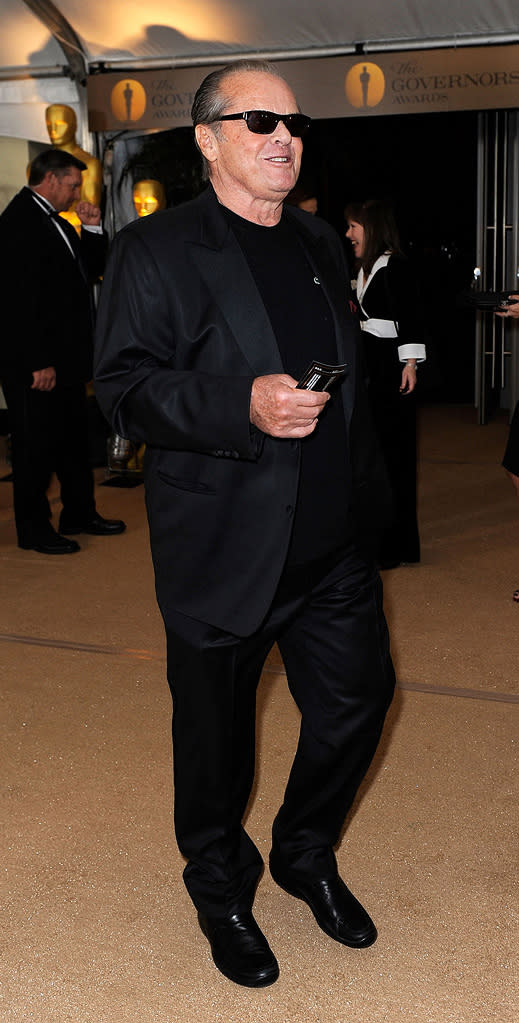 2009 AMPAS Inaugural Governors Awards Jack Nicholson