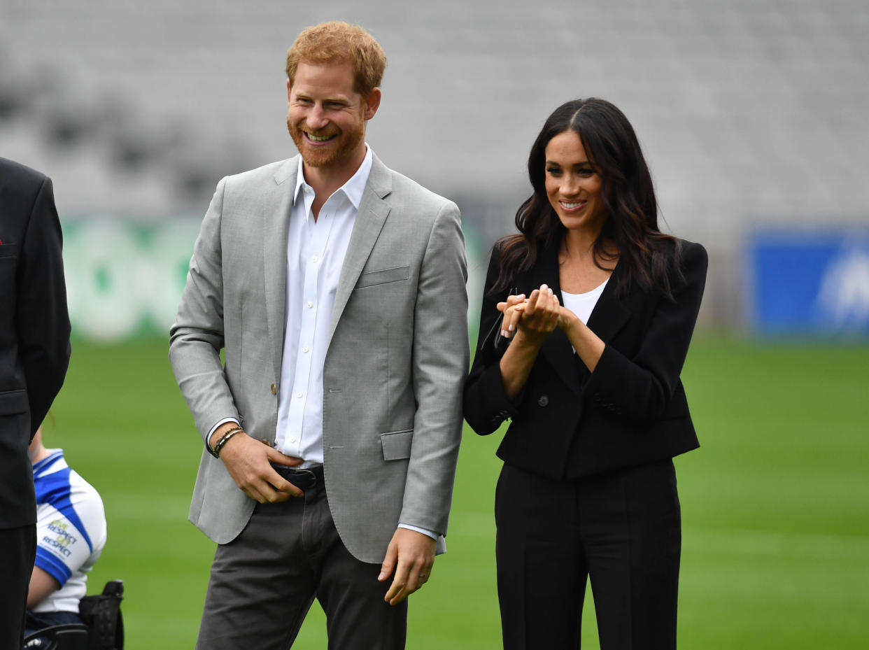 The Duke and Duchess in Ireland earlier this year (PA)