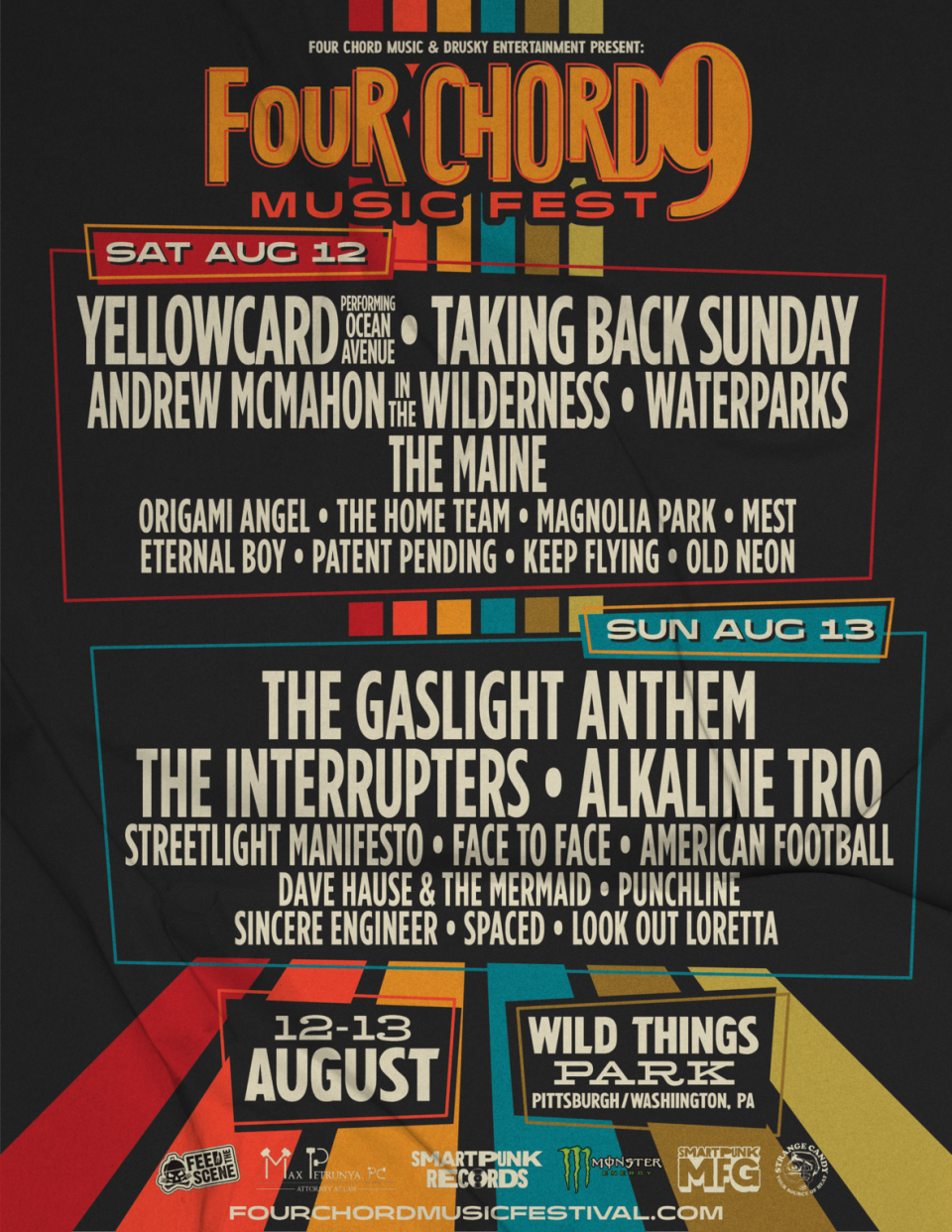 Four Chords Music Fest lineup.