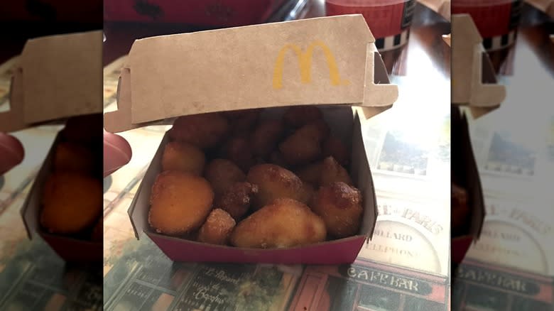 McDonald's cheese curds