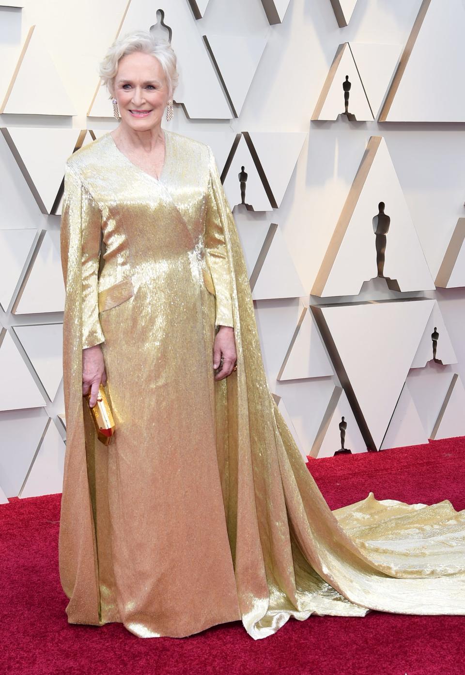 Glenn Close attends the 2019 Oscars.