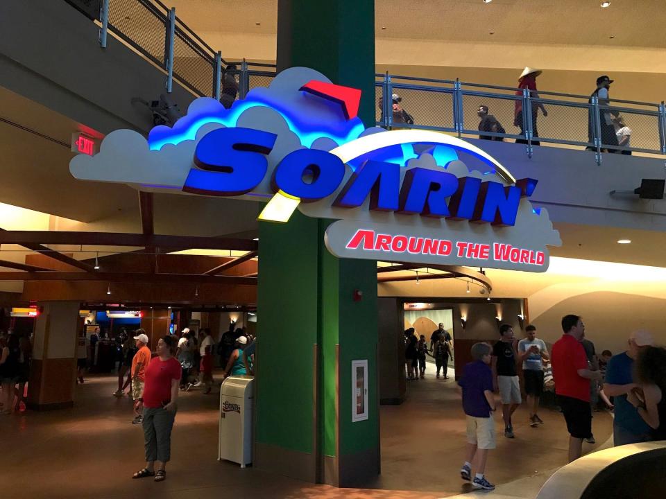 Soarin' Around the World Disney World ride Epcot.JPG