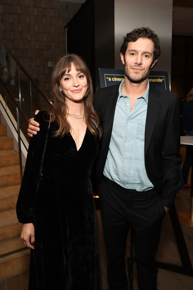 Leighton Meester, Adam Brody, Los Angeles Screening American Fiction After Party