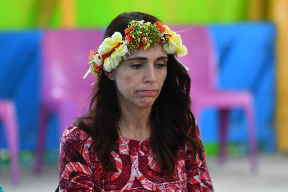 Jacinda Ardern was slammed for appearing to criticise Australia on its response to climate change.