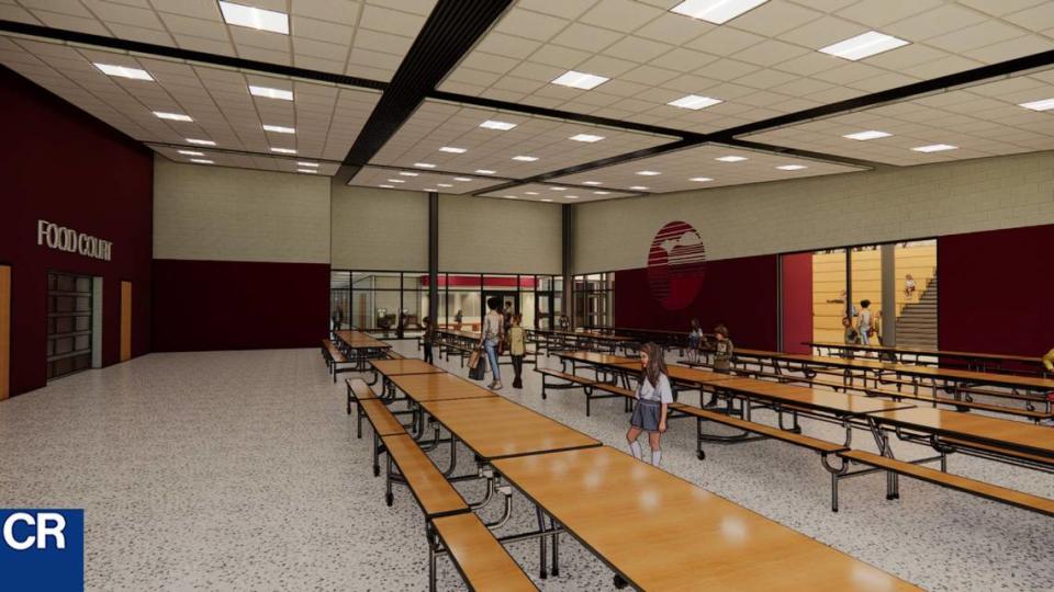 The addition to Mount Nittany Elementary School will include six new classrooms and a new cafeteria.