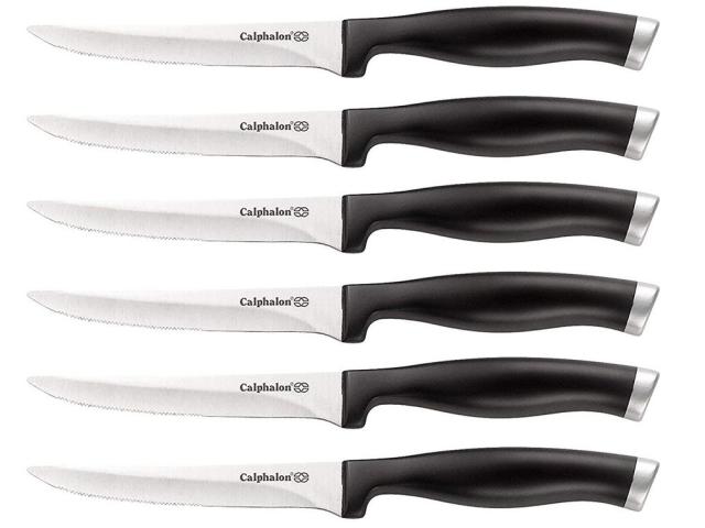 9 Steak Knives, Hammer Brand Steak Knives, Gerwood Handle, Stainless Steel  Blade, Sabre Ground, Made in USA, Gift Idea