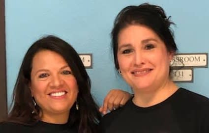 Eva Mireles, left, and Irma Garcia (Robb Elementary School via Facebook)