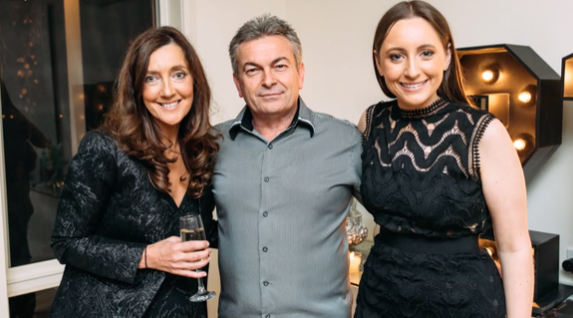 Sarah (right) is speaking out about her dad Borce (centre), who pleaded guilty to the manslaughter of his wife Karen (left). Source: 60 Minutes