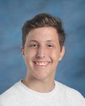 Aidan Bigonia, a tenth-grade student at Homestead High School in Mequon, is the Milwaukee Student of the Week for Feb. 9, 2024. Bigonia was nominated by Sally McComis, a study center aide at the high school, who said Bigonia "exemplifies what it is like to be an exemplary student, and an exemplary person."