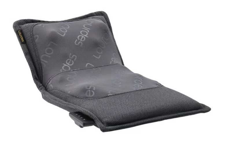 Lourdes V型溫感指壓按摩椅墊，售價5,880元，特價4,480元。