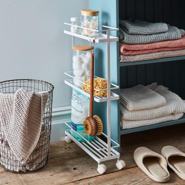 Trenton Laundry Bag Holder and Shelf