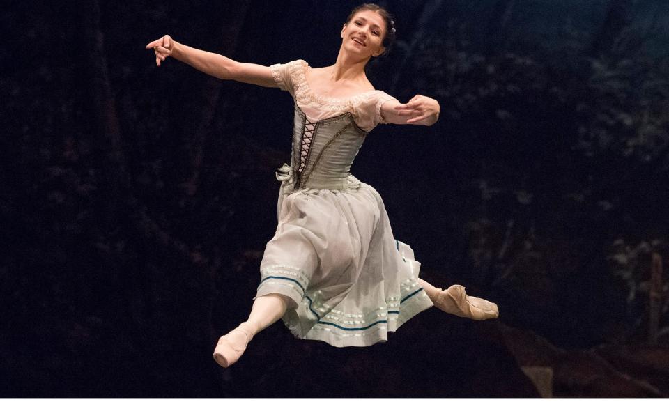 Alina Cojocaru as Giselle in the English National Ballet production at the London Coliseum - Alastair Muir