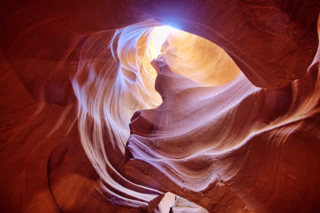 Surreal landscapes around the world Antelope Canyon