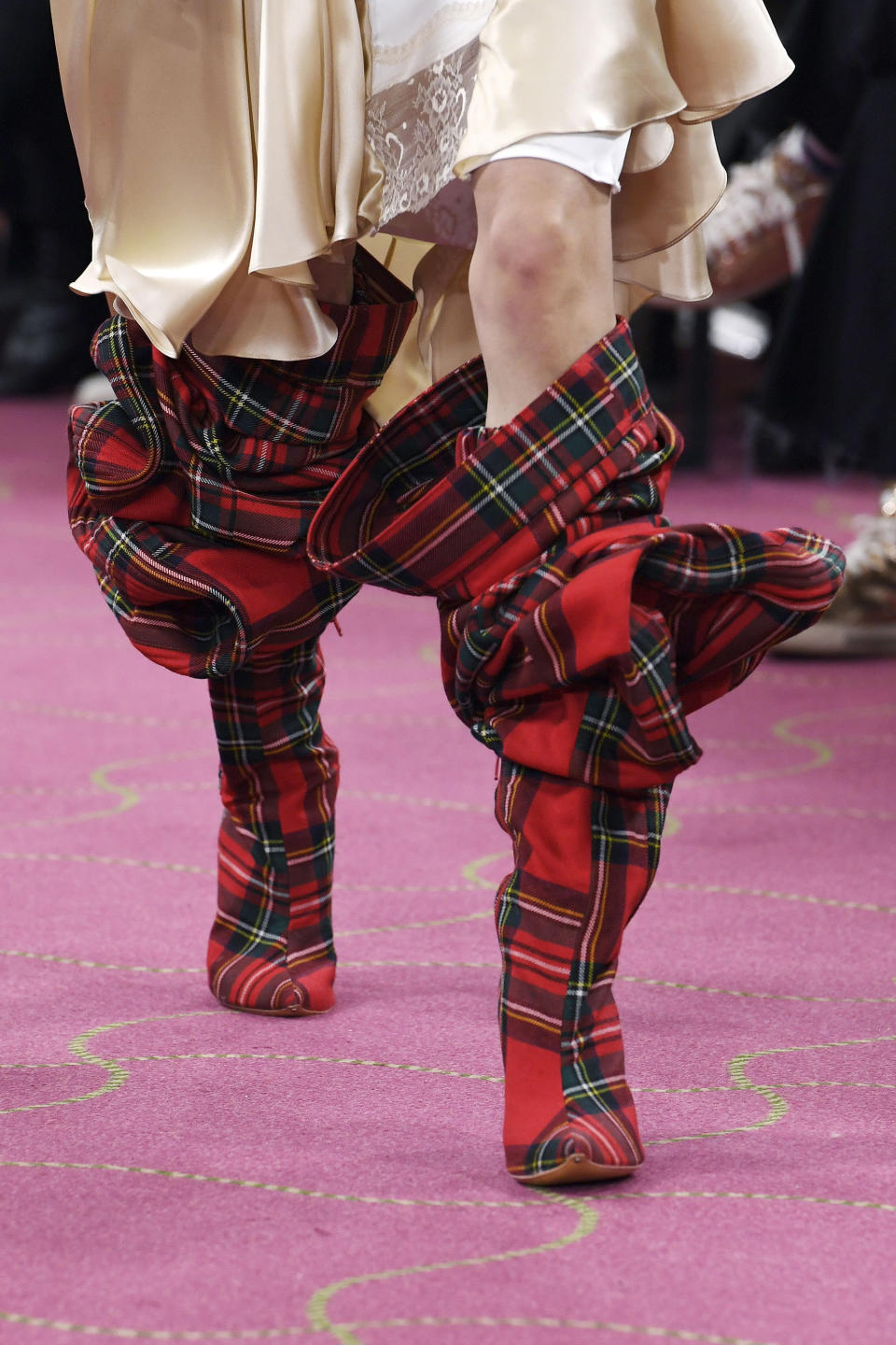 Tartan Boots