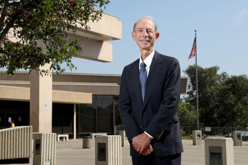 Scott Field, a former Huntington Beach deputy attorney, is running against city attorney Michael Gates in November.