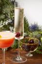 <p>The point of a Christmas punch is that it should be super easy to make — and this cherry bomb fizz is nothing if not easy to make, it's just champagne, maraschino liqueur, and a cherry.</p><p><em><a href="https://www.goodhousekeeping.com/food-recipes/a25323077/cherry-bomb-fizz-recipe/" rel="nofollow noopener" target="_blank" data-ylk="slk:Get the recipe for Cherry Bomb Fizz »;elm:context_link;itc:0;sec:content-canvas" class="link ">Get the recipe for Cherry Bomb Fizz »</a></em></p>