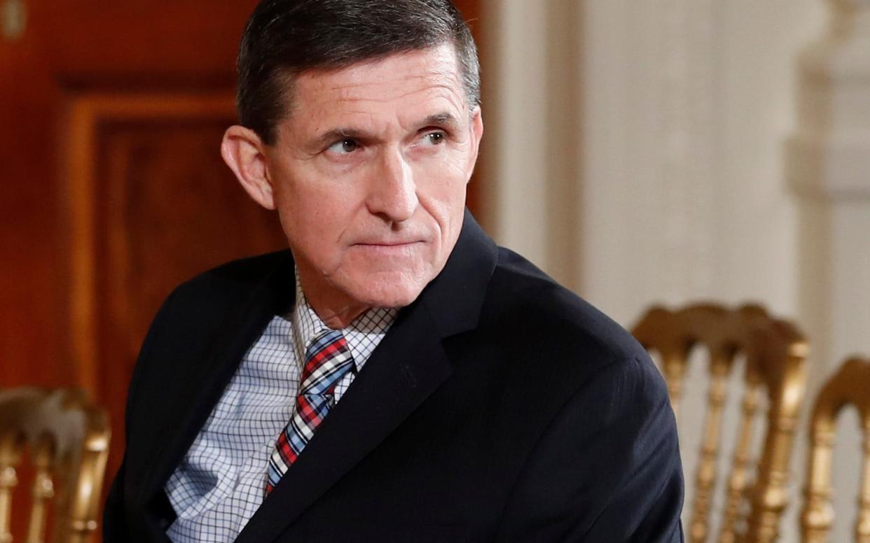 Michael Flynn, former national security adviser - Copyright 2017 The Associated Press. All rights reserved.