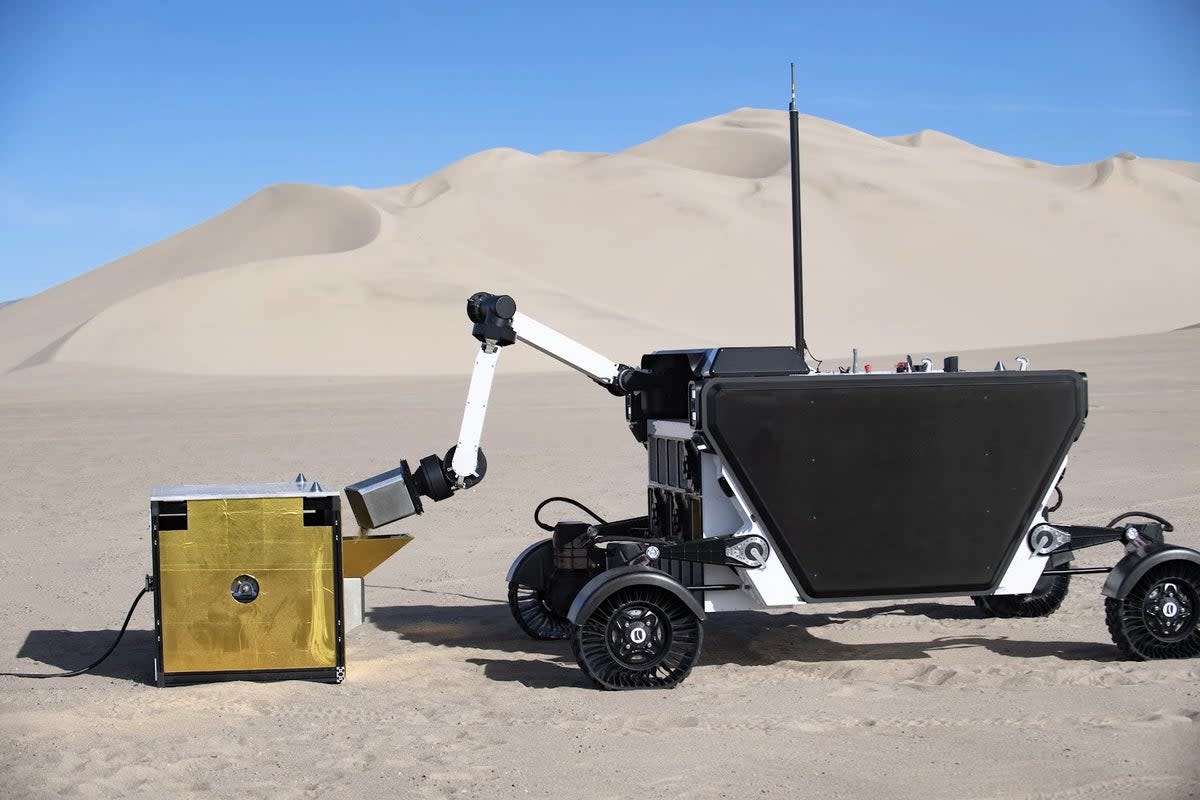 Astrolab’s rover is set to be sent to the Moon aboard a SpaceX rocket in 2026 (Astrolab)