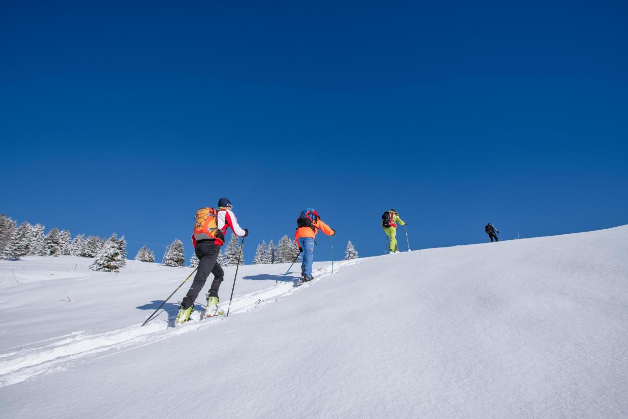 saint gervais ski touring - boris molinier/saint gervais