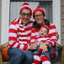 <p>Have a red and white stripped shirt? Great, you already have half of your Where's Waldo costume. Just get matching beanies for you and your little one, and you'll be good to go!</p><p><em><a href="http://www.thehomesihavemade.com/2011/10/wheres-baby-waldo.html" rel="nofollow noopener" target="_blank" data-ylk="slk:See more at The Homes I Have Made »;elm:context_link;itc:0;sec:content-canvas" class="link ">See more at The Homes I Have Made »</a></em></p><p><a class="link " href="https://www.amazon.com/Winter-Beanie-Nerd-Glasses-Polyester-Cotton/dp/B07GP5J4TS?linkCode=ogi&tag=syn-yahoo-20&ascsubtag=%5Bartid%7C10055.g.29246741%5Bsrc%7Cyahoo-us" rel="nofollow noopener" target="_blank" data-ylk="slk:SHOP WHERE'S WALDO BEANIES;elm:context_link;itc:0;sec:content-canvas">SHOP WHERE'S WALDO BEANIES</a></p>