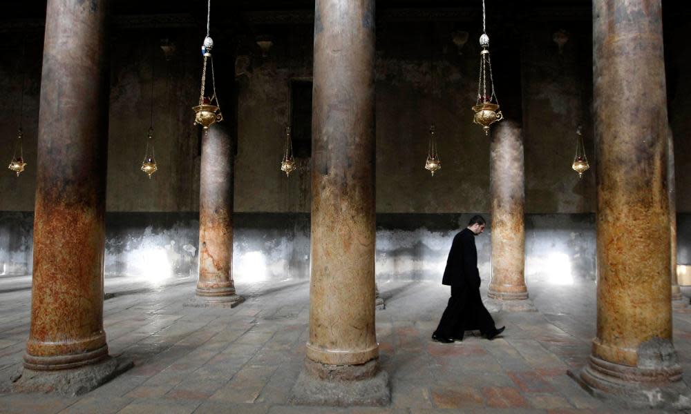 The Church of the Nativity in Bethlehem.