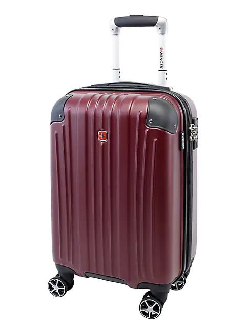 Swiss Wenger St. Moritz 3 21.5-Inch Carry-On Spinner Suitcase. Image via The Bay.