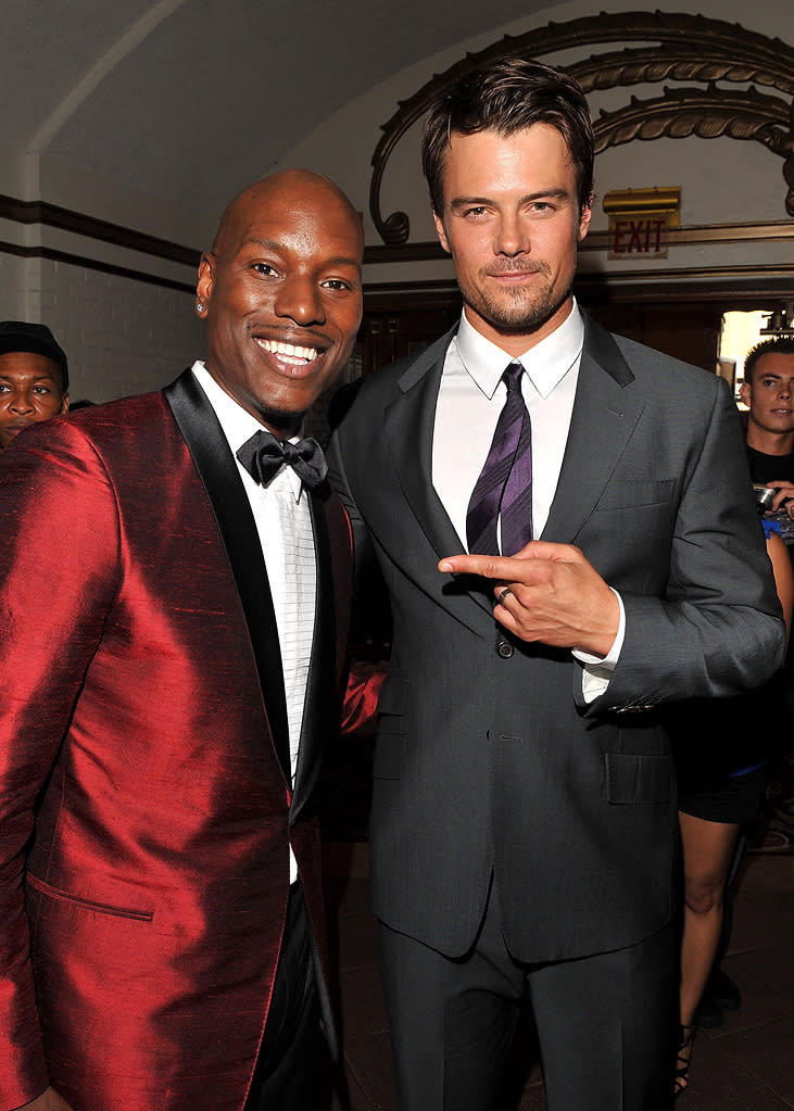 Transformers Revenge of the Fallen LA Premiere 2009 Tyrese Gibson Josh Duhamel