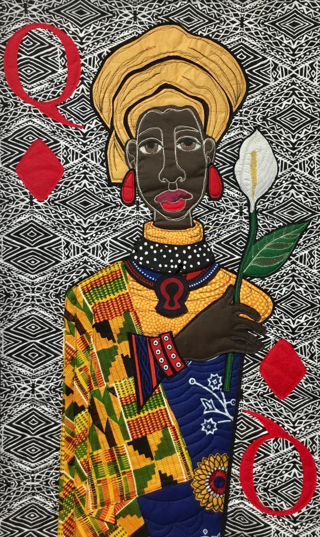 “Amani, Queen of Diamonds” by Wendy Kendrick