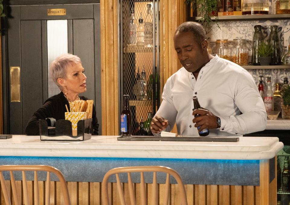 debbie webster and ronnie bailey in coronation street