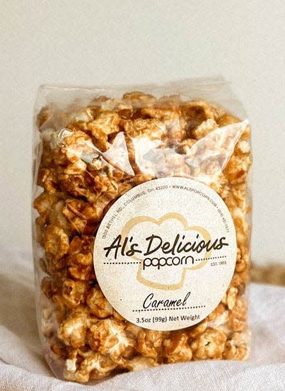 Al's Delicious Popcorn will make some of its 108 flavors available at Nationwide Arena during the Columbus Blue Jackets' upcoming season.