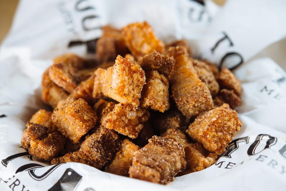 These are cracklins from Isaac Toups' New Orleans restaurant, Toups' Meatery. (Photo: Denny Culbert)