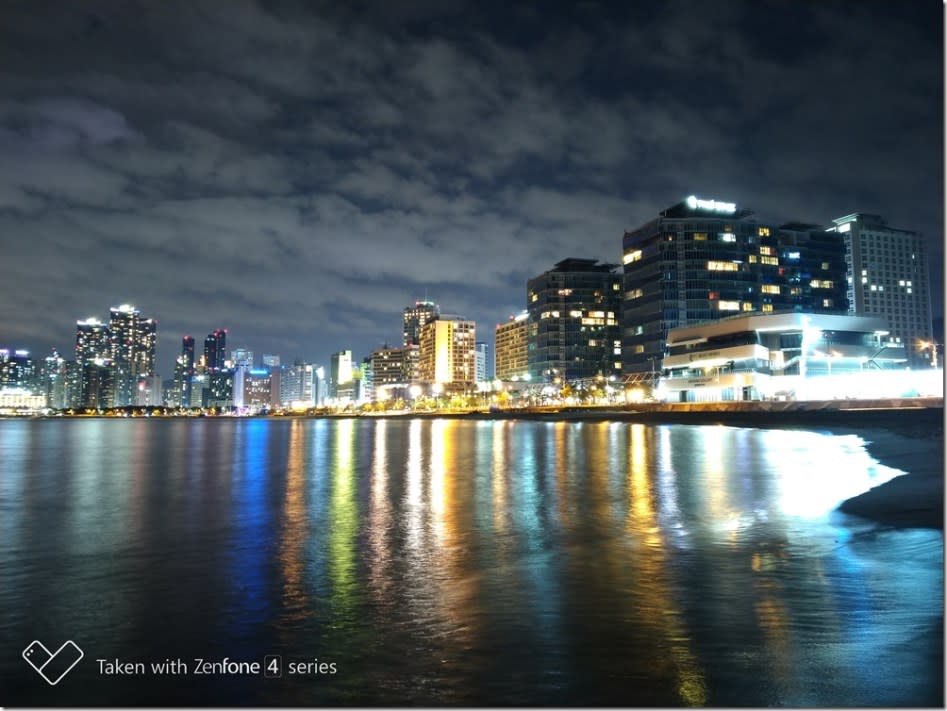 帶著 ASUS ZenFone 4 Pro 釜山夜拍夜色超美麗