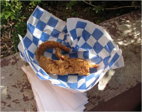 Country fried bacon